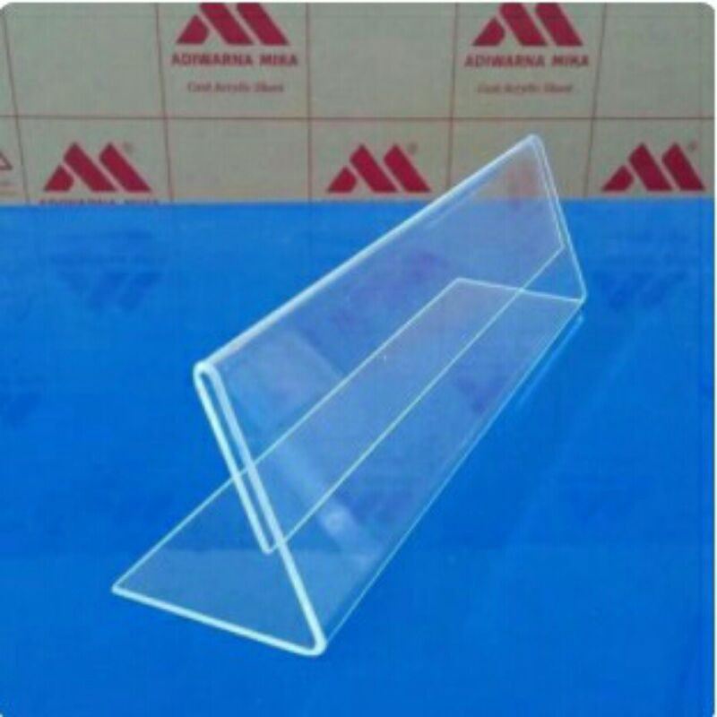 

NAME PLAT TAG PAPAN NAMA MEJA 8X30 CM