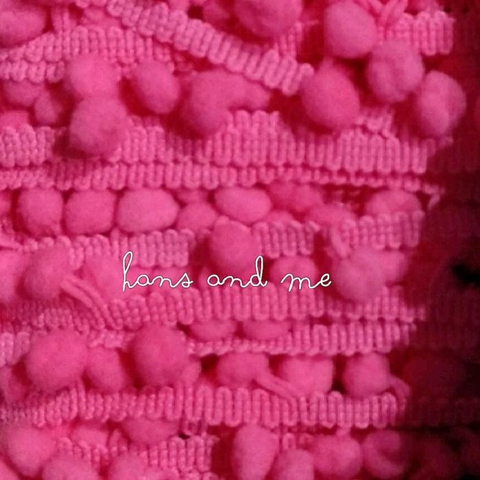 Renda Pompom Pink