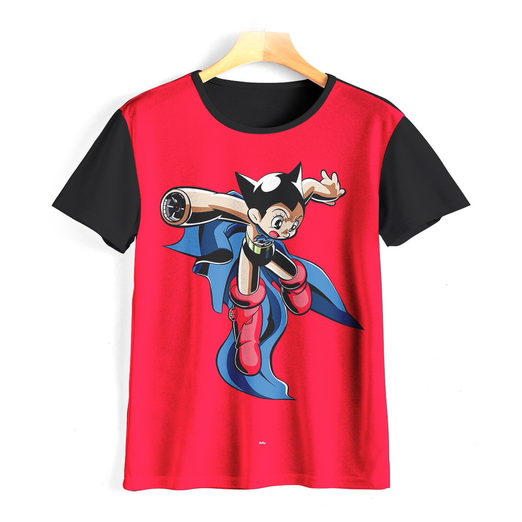 Kaos Astro Boy Keren dan Adem | Kaos Kartun Astro Boy Anak | 055KD035 Astro Boy