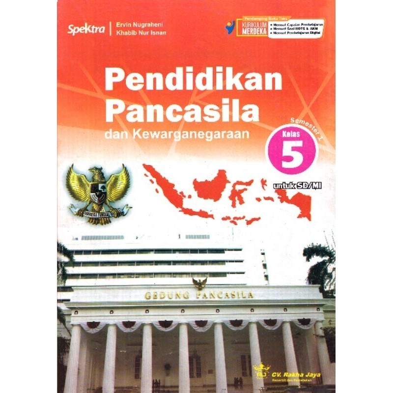 Spektra Pendidikan Pancasila dan Kewarganegaraan Kelas 5