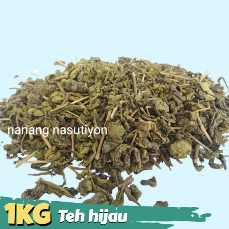 

TEH HIJAU/GREEN TEA/SLIMING TEA DAUN PUCUK NETTO 1 KG