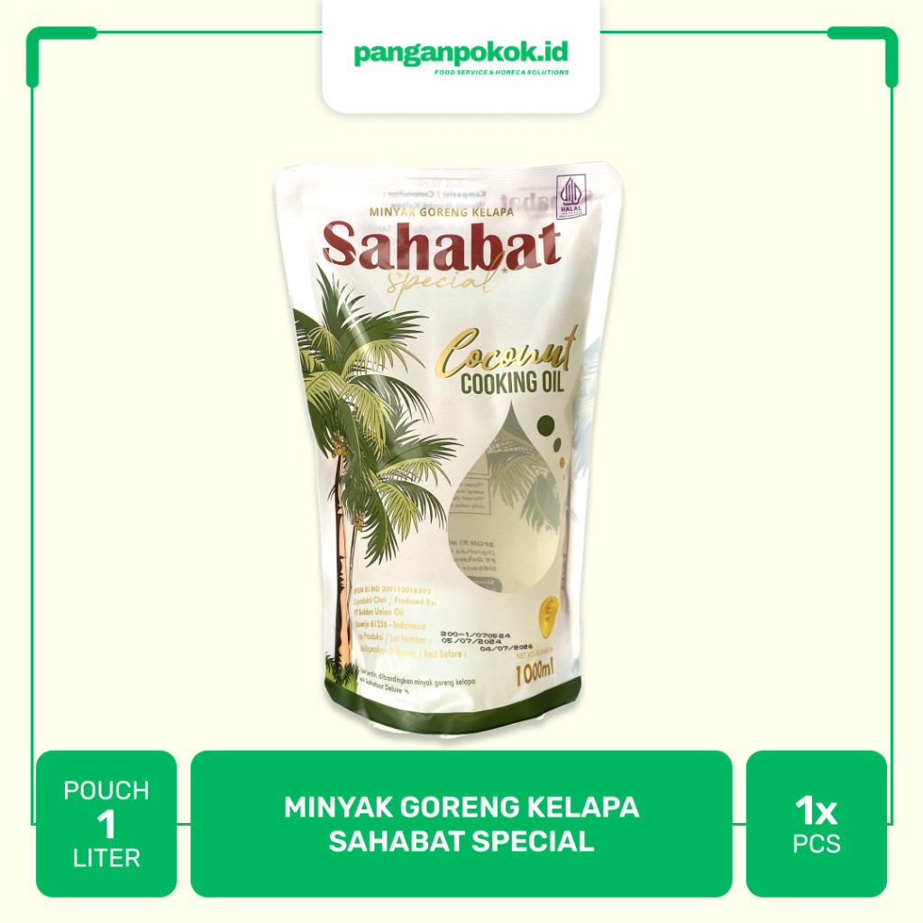 

Sahabat Special Minyak Goreng Kelapa Pouch - 1L