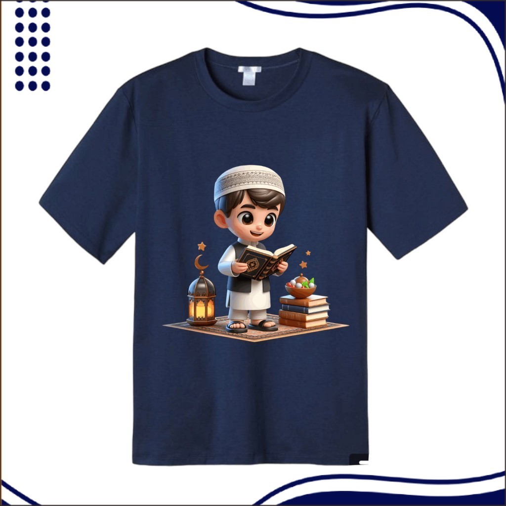 BK Kaos Anak Islami Muslim 3D Keren - Baju Distro Anak Laki laki Usia 1-10 Tahun Fashion Kids A6 30