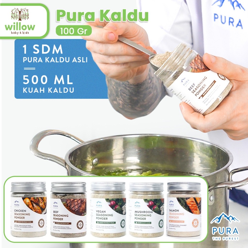 

Penyedap Rasa - Pura Seasoning 100gr