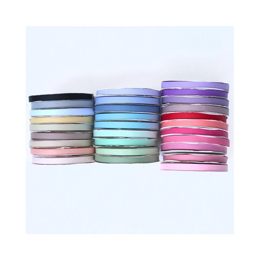 

25 Yard Pita Grossgrain 1.5 cm Kualitas Premium Pita Salur Garis