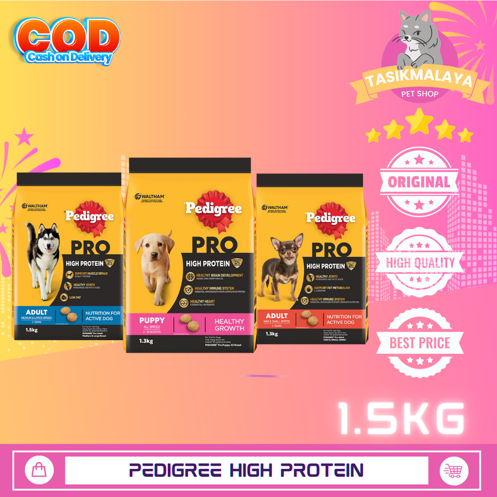 Pedigree Pro High Protein 1.3kg