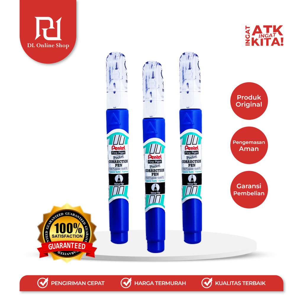

PENTEL TIPE-X CAIR/ CORRECTION FLUID ZL62W (1PC)