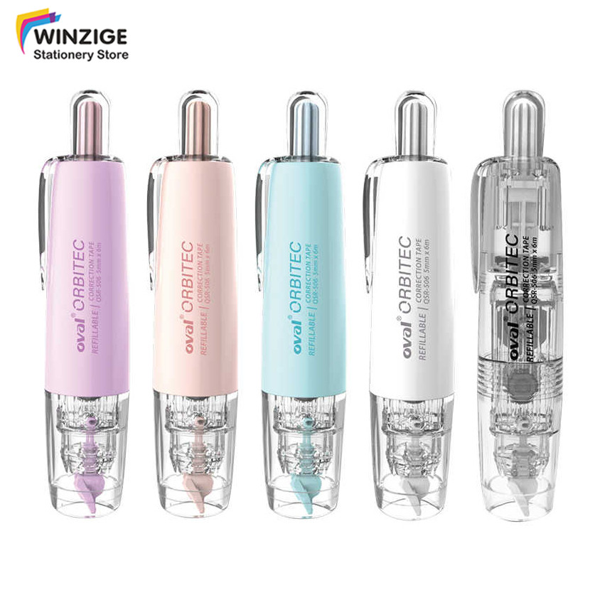 

Winzige Tip-ex Kertas Mekanik Correction Tape Aesthetic Pita Koreksi Transparan Lucu alat tulis stationery korea perlengkapan sekolah pink school stuff
