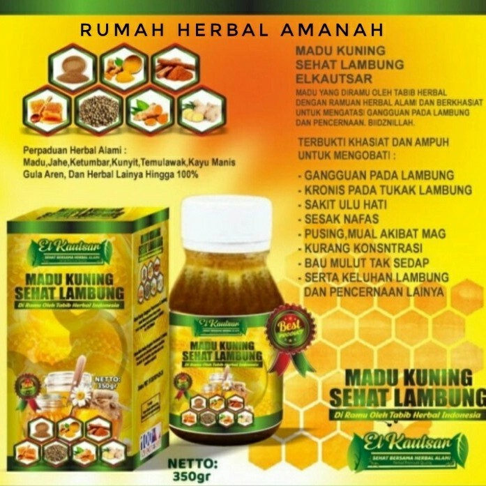 

Madu Kuning Madu Sehat Lambung Maag Kronis Gerg El kautsar