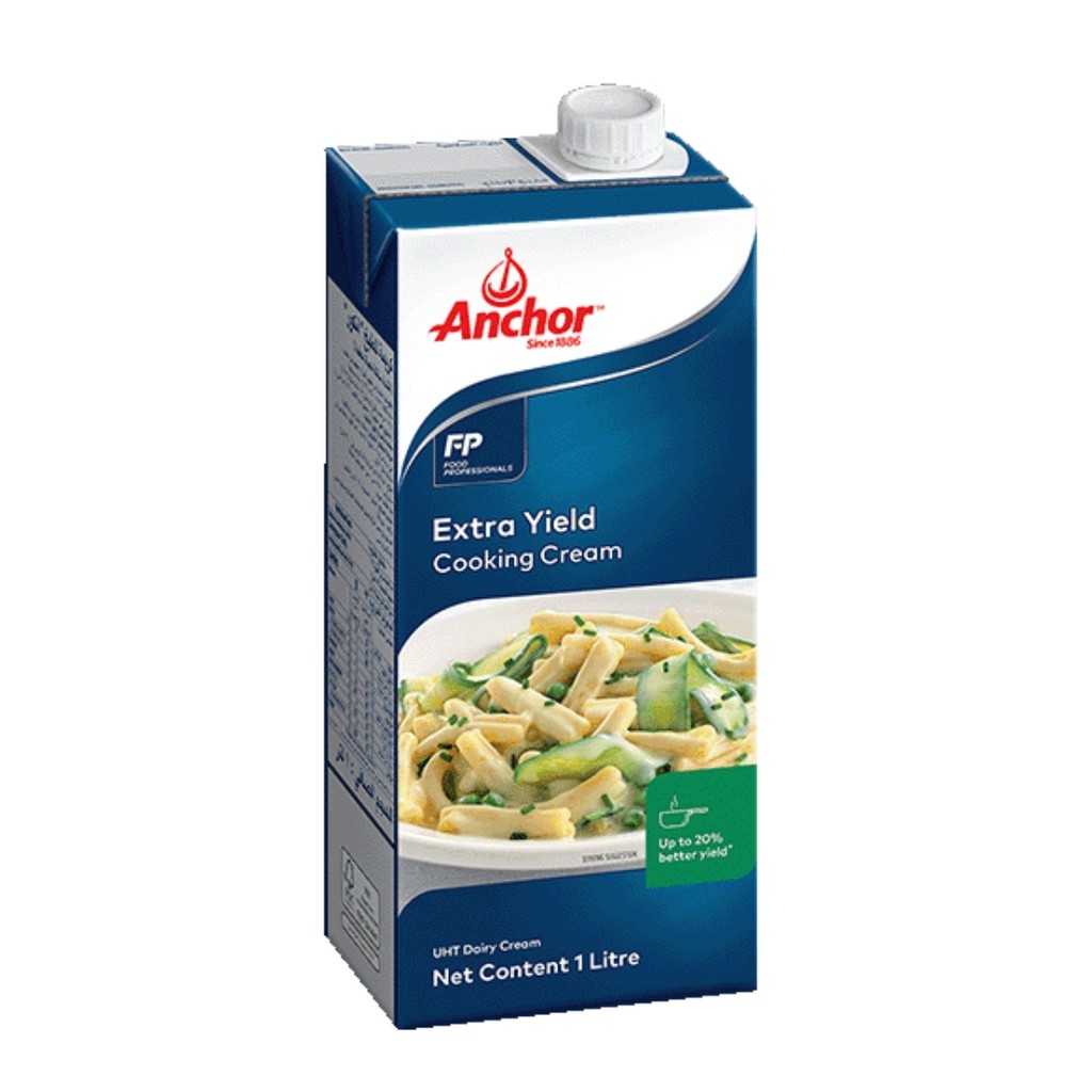 

Anchor Cooking Cream Extra Yield 1 Liter Krim Masak