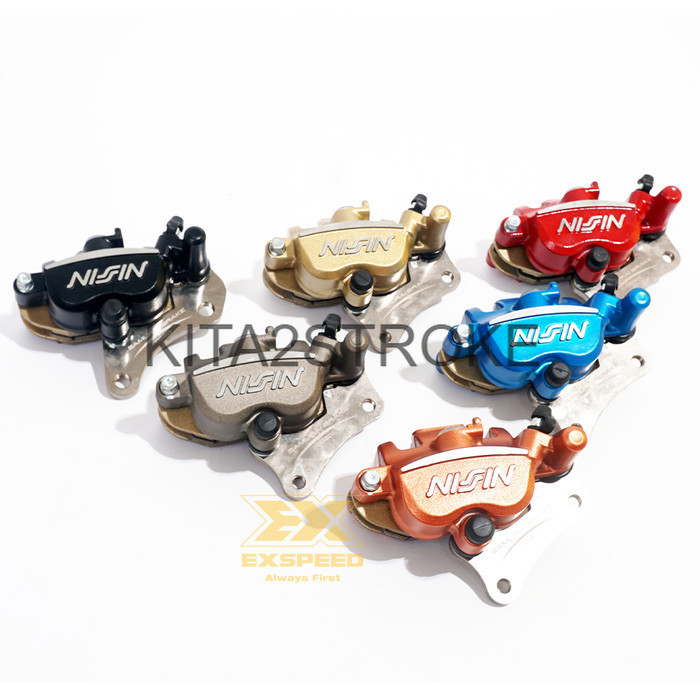 READY KALIPER NISSIN SAMURAI 2P BLADE/REVO/ABSOLUTE/FIT SUPRA X 125 FI ORIGINAL