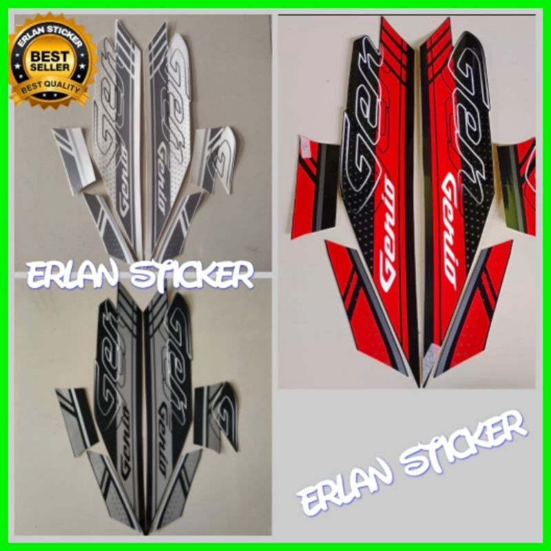 STIKER STRIPING BODY MOTOR HONDA GENIO 2021