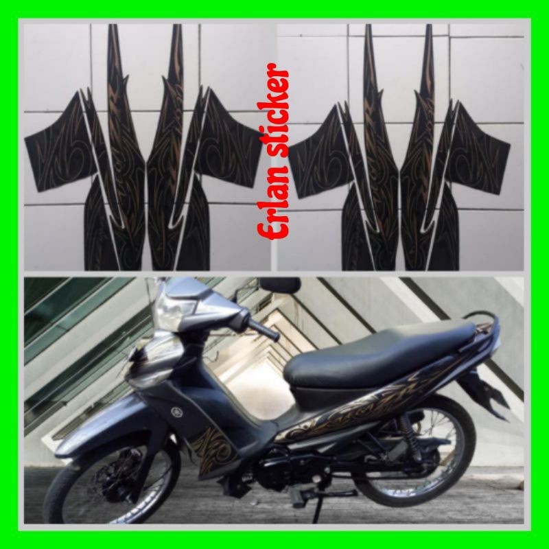 STIKER STRIPING LIS MOTOR VEGA ZR 2010