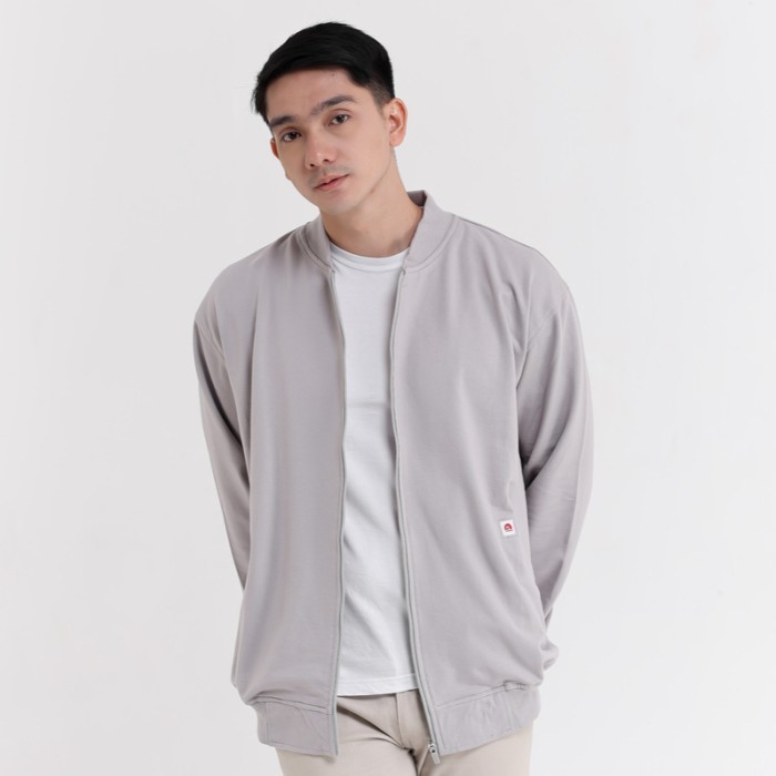 BEST SELLER Troveast Comfy Daily Jacket Cotton Terry Series Ash Grey - XXL