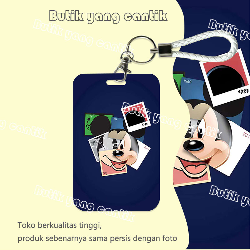 

ID CARD HOLDER,Tempat Kartu Kartun Mickey, Cocok untuk Kantor/Sekolah, Kartu Pelajar/Kartu Transportasi, Kartu Akses, KTP, Flazz, Kartu Kredit Elektronik dan Uang Elektronik.