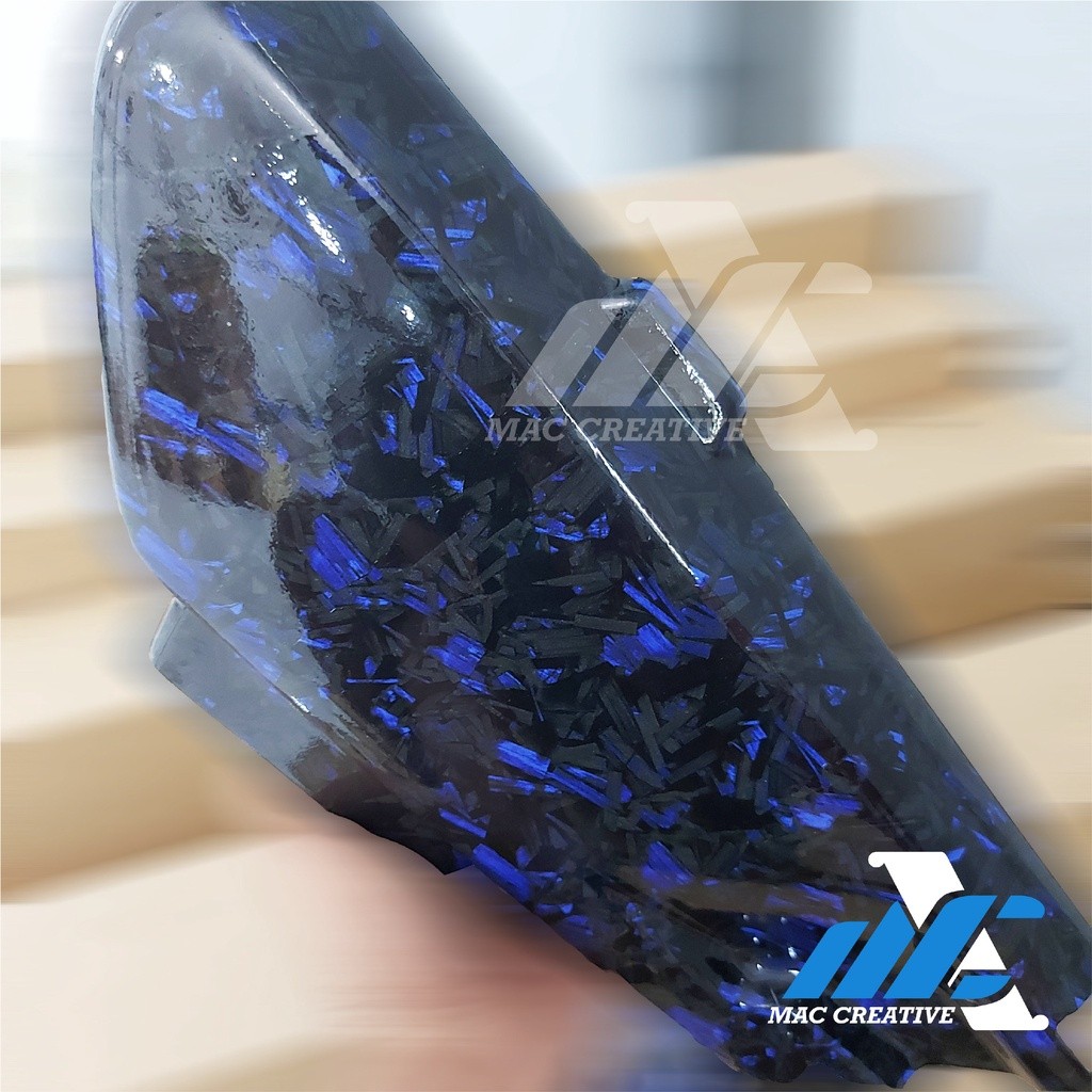 STIKER STICKER MOTIF KARBON CARBON FORGED 3D TERMURAH , STIKER MOTIF SERAT CARBON FORGED CHOPPED WAR