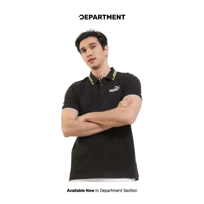 Kaos Polo Pria PUMA TIPPING POLO 68088201  - M