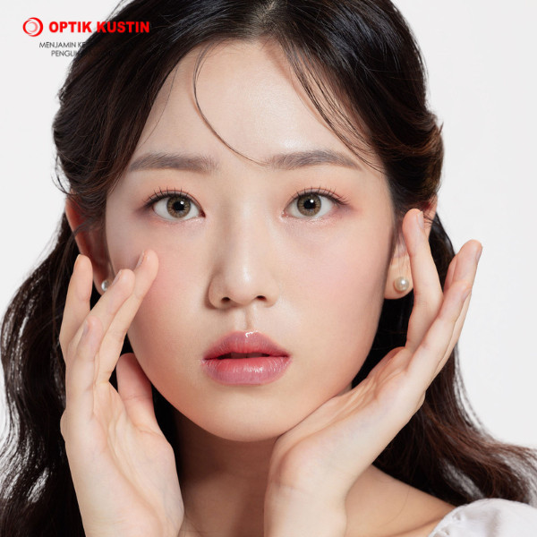 X2 Sanso Softlens - Beige Brown / Lensa Kontak Brown