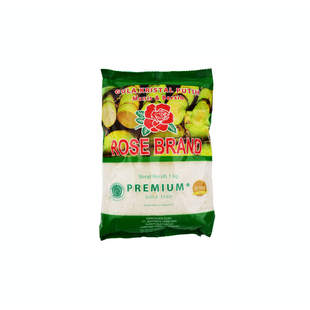 

GULA PASIR ROSE BRAND PREMIUM KEMASAN 1 KG