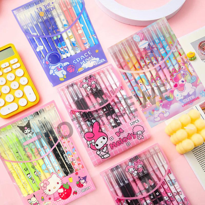 

Pulpen Motif Karakter Bisa Dihapus Bolpoin Pulpen Gantungan Perpack - Motif Cewe