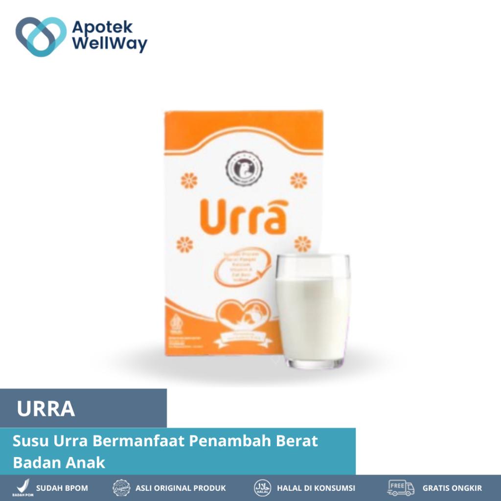 

PROMO URRA Susu Kambing Saneen Untuk Penambah Berat Badan & Tinggi Badan Anak - 1 Box
