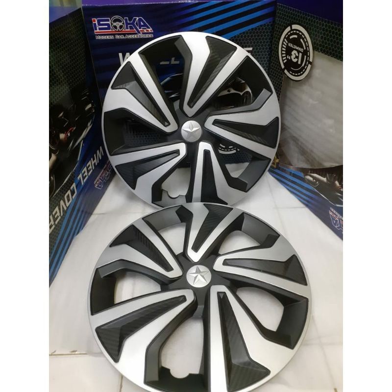 Cover Velg Dop Roda Ring 13 Calya Sigra Avanza Datsun Go Grandmax Harga satuan - dop roda mobil