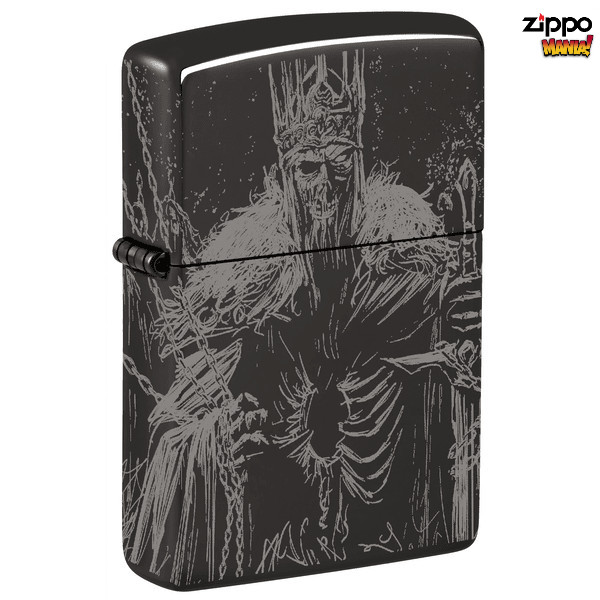 Zippo Skull King Design - Zippo Lighter Original