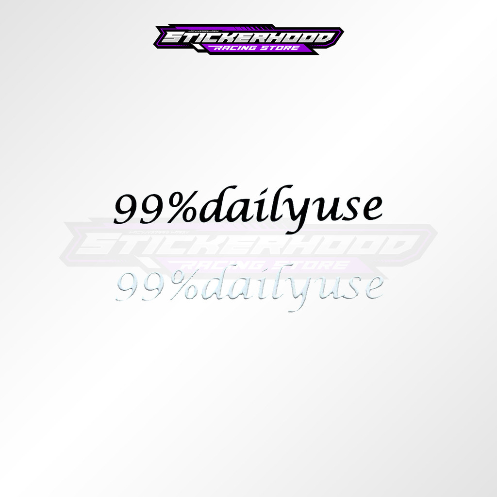 STICKER STIKER 99%DAILYUSE 99 DAILY USE V1