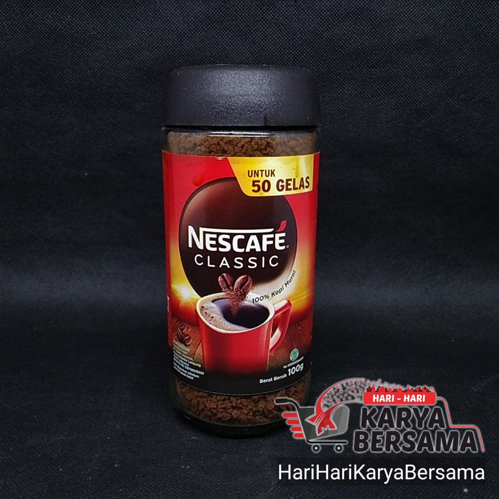 

MINUMAN BUBUK KOPI NESCAFE CLASSIC 100GR