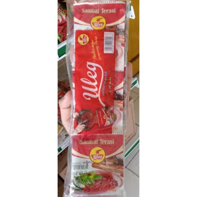 

Uleg Sambal Terasi 18gr - Renteng