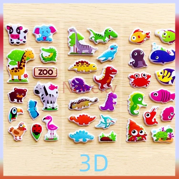 

Novelty STIKER 3D ANAK / Stiker timbul 3D/Stiker mainan anak 3D