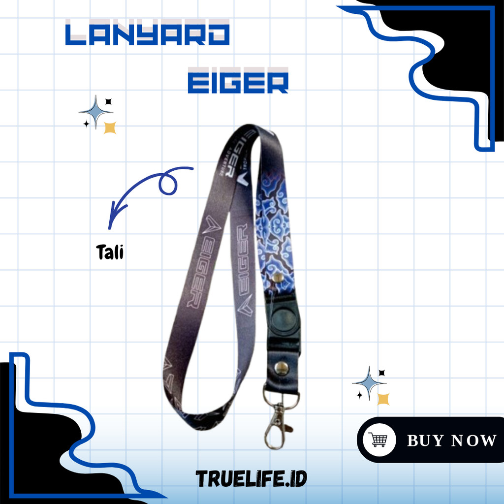 

Tali ID Card/Lanyard EIGER [READY STOCK]