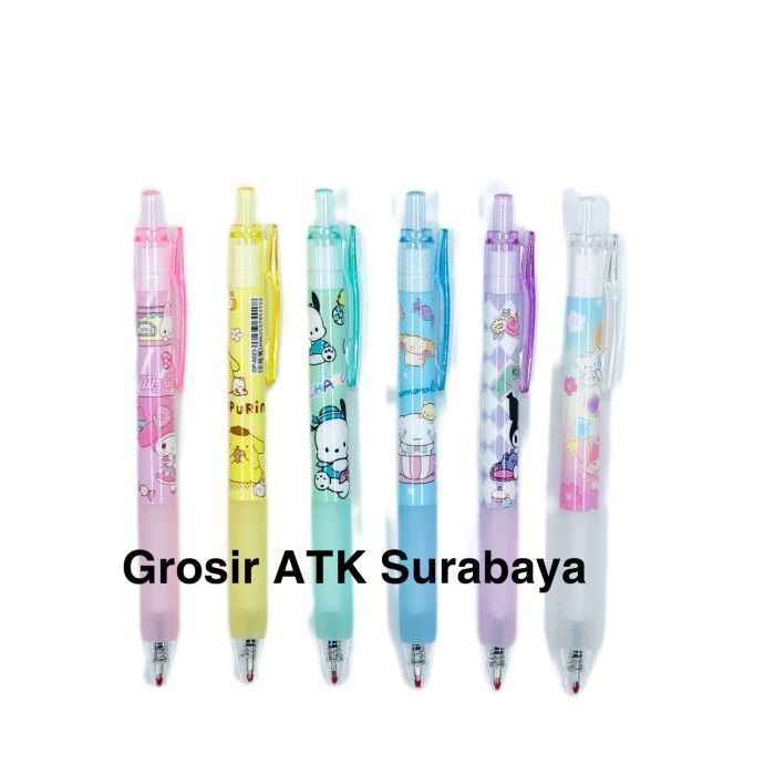 

( StaLand ) / ( DAPAT 1 BOLPEN ) Bolpen Pulpen Bolpoin Fancy Anak Sanrio Lucu 2