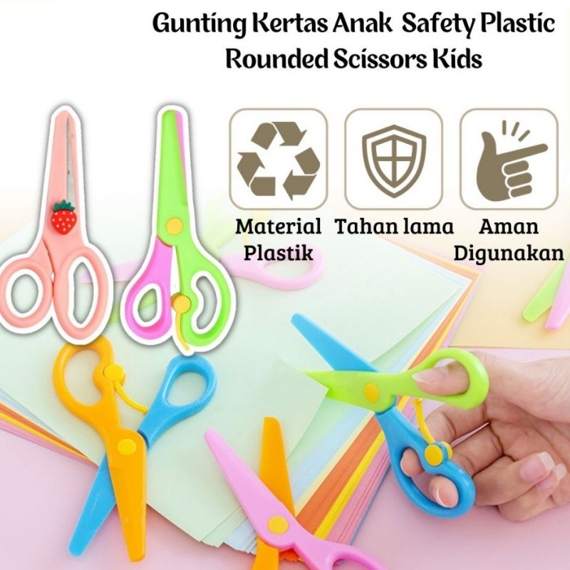 

Gunting anak/gunting pengaman anak/gunting mini/gunting kertas/gunting anak aman/gunting kecil