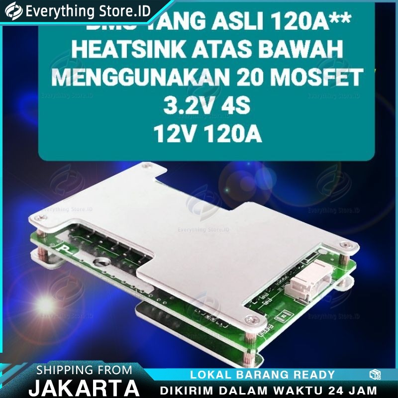 BMS 4S 120A 12V lifepo4 3.2V COMMON PORT BMS 120A BMS120A