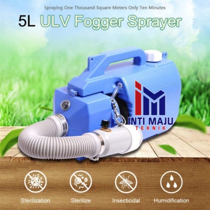 Mesin Fogging Disinfektan Uap Elektrik ULV Cold Fogger Disinfektan