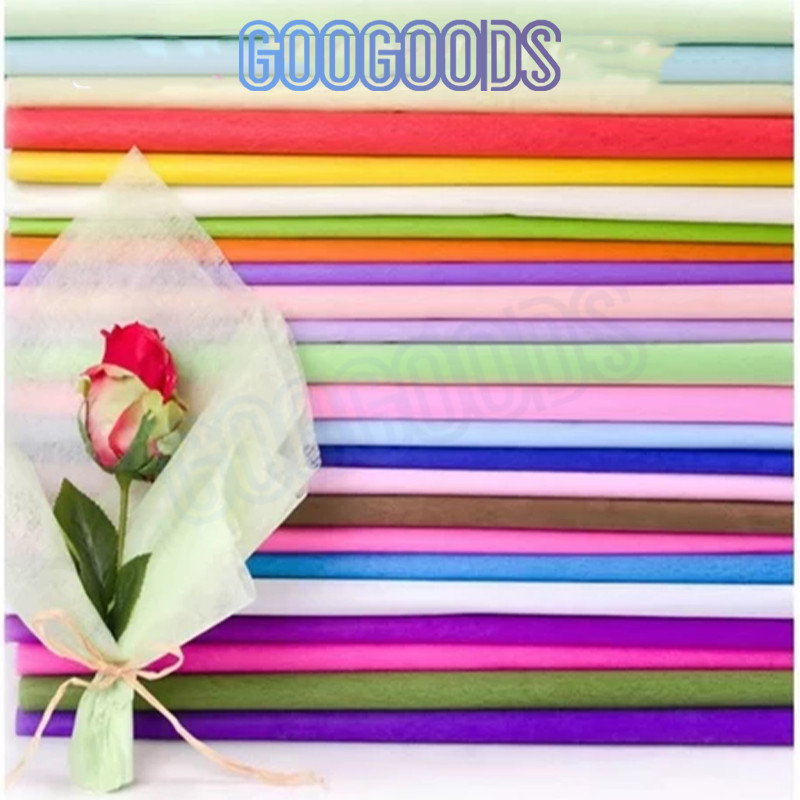 Wrapping Buket Bunga Kain Furing Spunbond Tissue Non Woven Flower/Kertas Tisu Non Woven Wrapping Flo