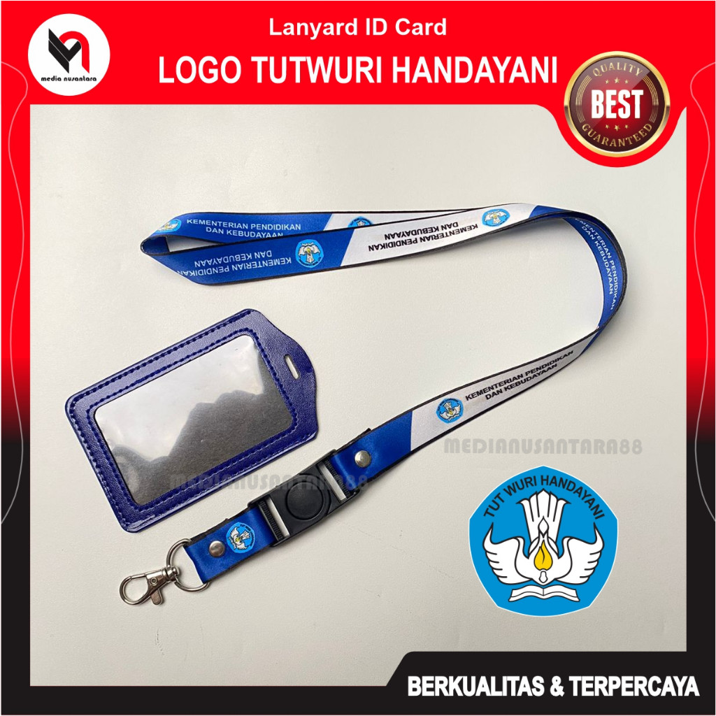 

KEMENDIKBUD Tali ID Card Lanayrd Logo TUTWURI HANDAYANI