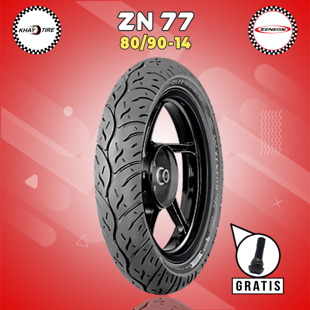Ban Motor Matic Zeneos ZN77 80/90 Ring 14 Tubeless