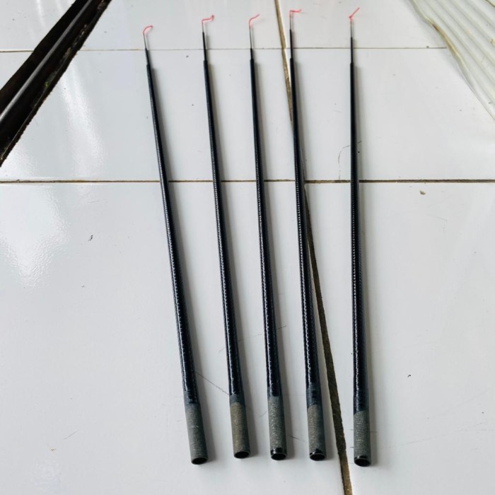 UJUNG JORAN TEGEK 1 SEAT ISI 3 RUAS BAHAN FIBER PERMATA_FISHING