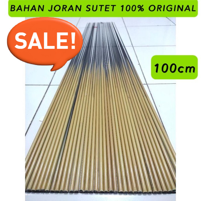 BAHAN JORAN SUTET 7.11 SUDAH DIBUBUT 100CM PERMATA_FISHING