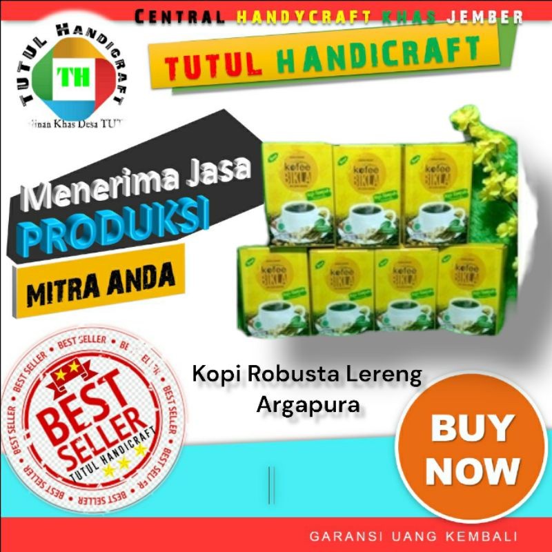 

IMRON PRIBADI PAKET 7 PCS KOPI BIKLA KOPI REMPAH Kopi Robusta Lereng Argapura BOX 20 SACHET