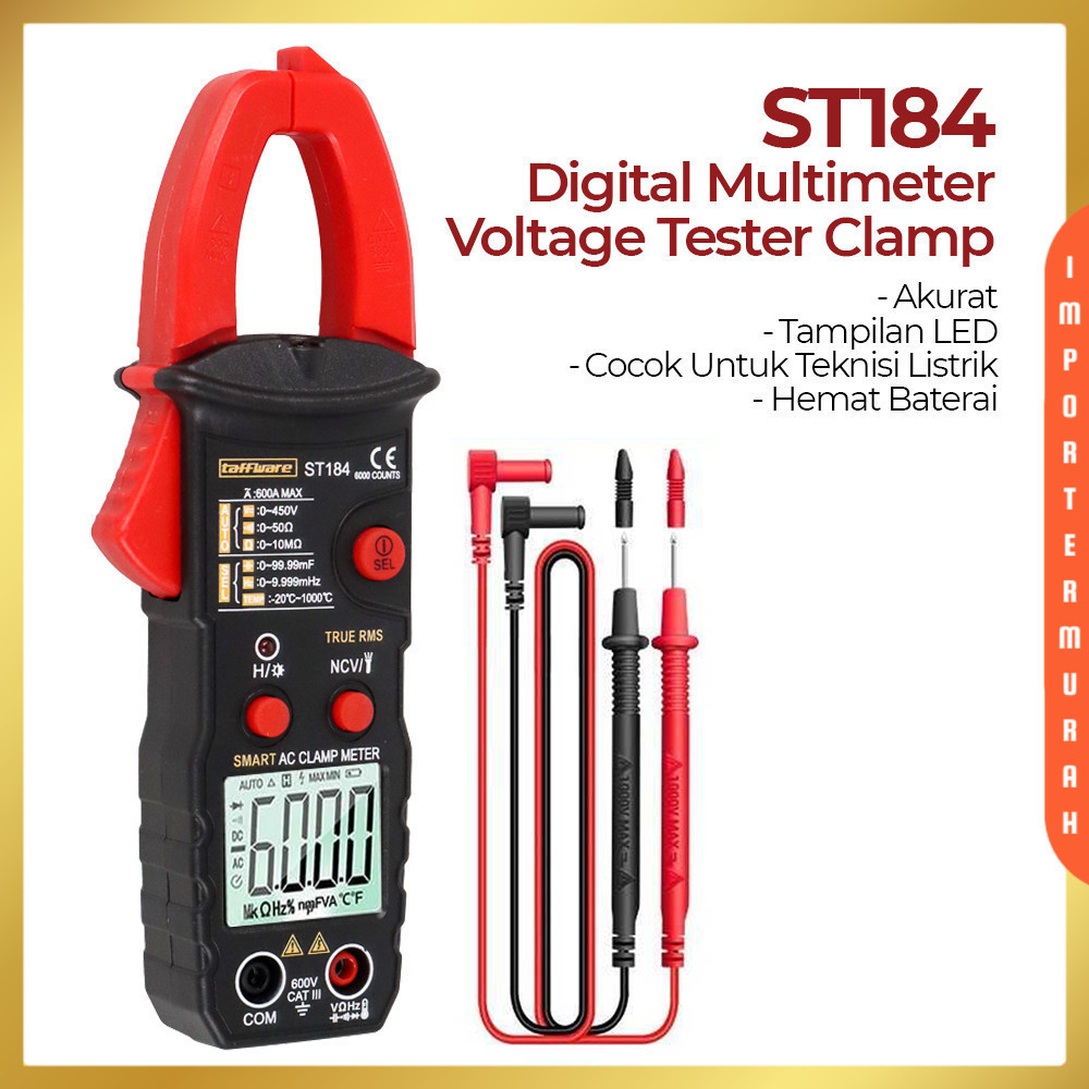 ANENG Digital Multimeter Voltage Tester Clamp - ST184