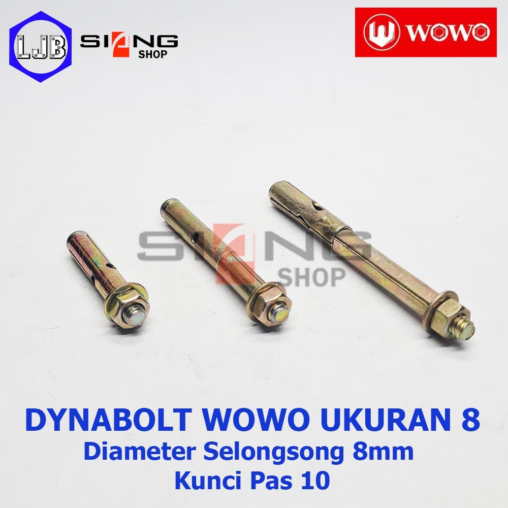 Dynabolt WOWO Ukuran 8
