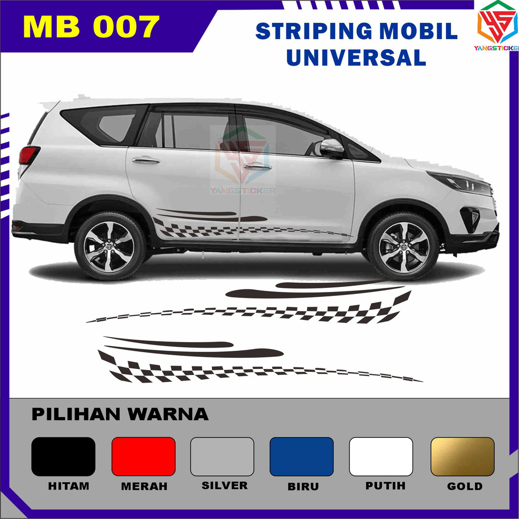 

YS Cutting Sticker Mobil code MB007 cutting stiker pintu mobil bisa untuk semua jenis mobil