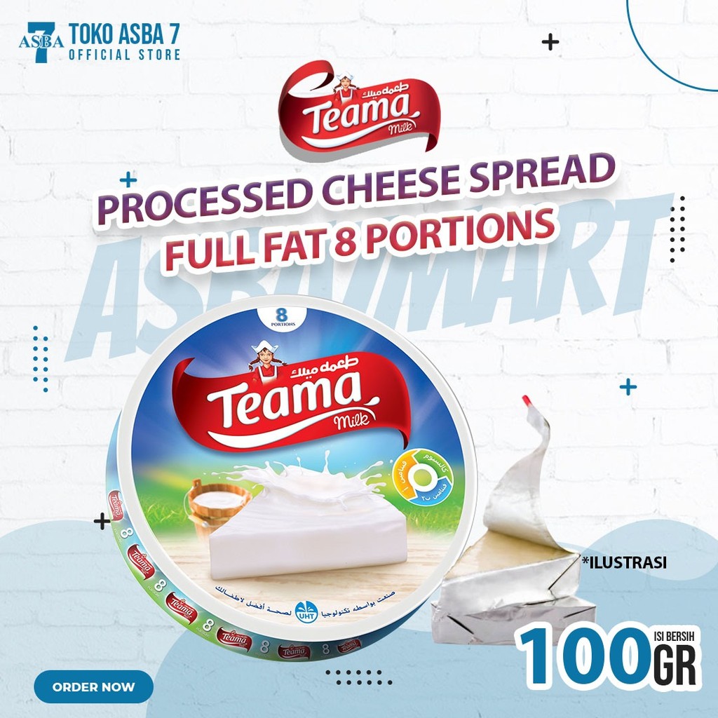 

TEAMA MILK CHEESE 8 PORTIONS