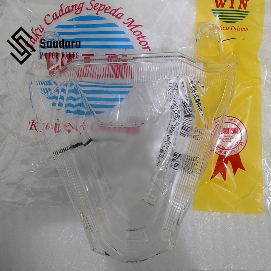 Mika Lampu Stop Beat Street LED CBS ISS 2020 2021 2022 Putih / Smoke WIN | kaca lamp rem belakang be