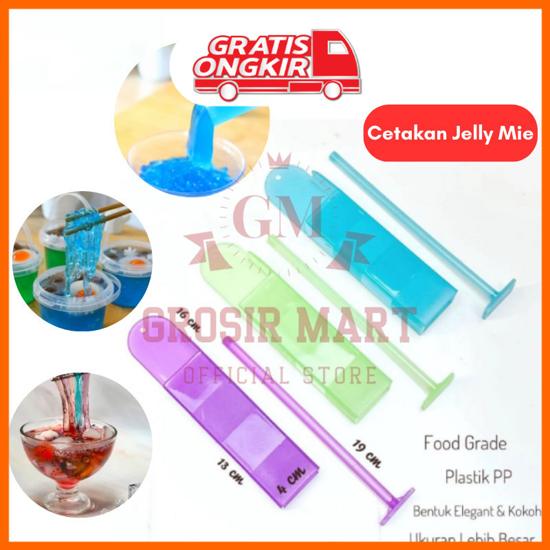 Cetakan Jelly Mie Noodle Jelly Mold Cetakan Pembuat Jelly Mie Agar Bentuk Mie Tokoroten  Alat Pemoto