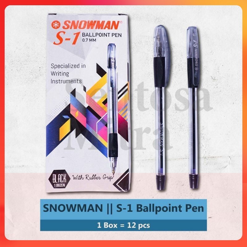 

Bolpen snowman s-1 lusinan