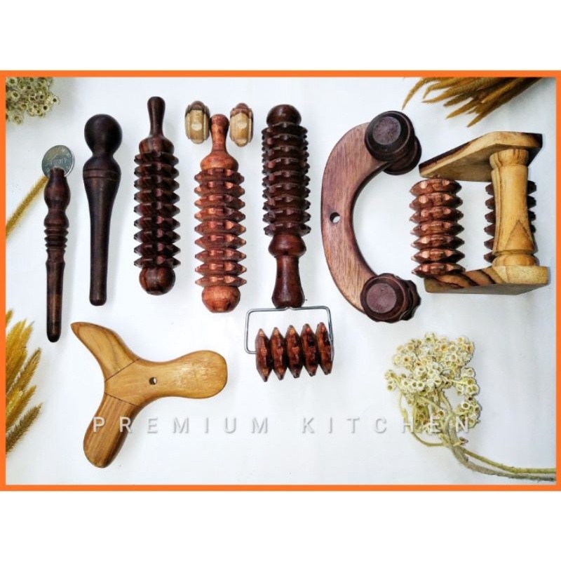 Alat Pijat Kayu / Alat Pijat Terapi / Alat Pijat Refleksi / Alat Pijat Tradisional
